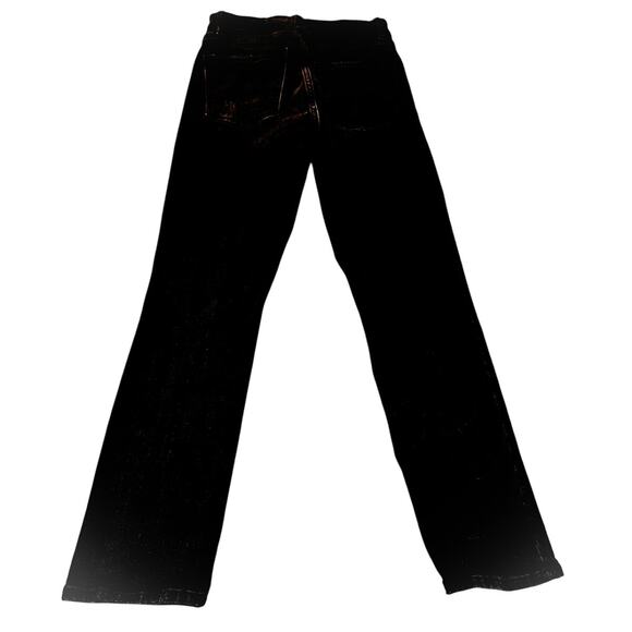 Good American Curve Straight Leg GC625T Denim jeans Charcoal Wash 206 Size 27 - Picture 3 of 8